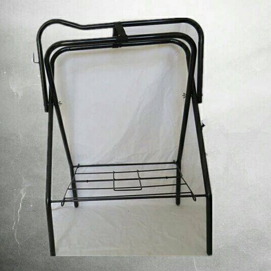 Free shipping saddling rack, saddling, iron pipe vertical landing saddle, multi -functional folding horse horsema products