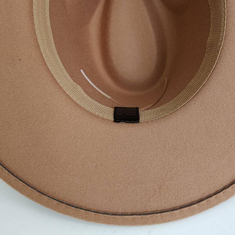 European and American high -end cross -border flat -top jazz cap