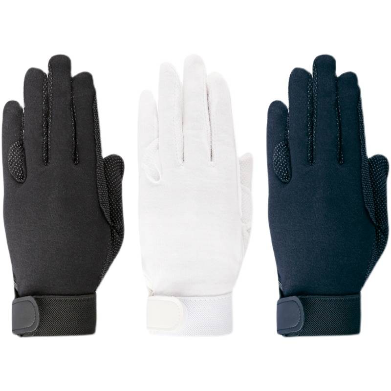 Cavassion Equestrian gloves new sweat cloth dot plastic gloves breathable anti -Rocking horse horses 8104038