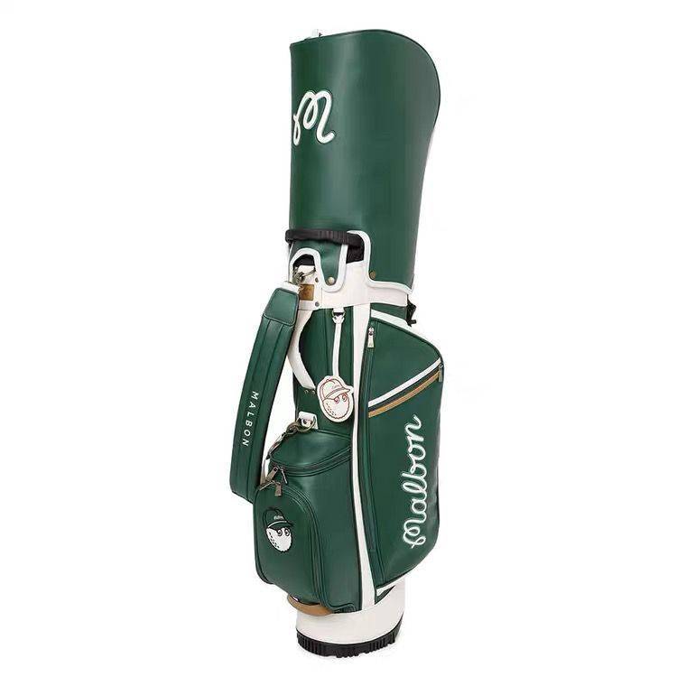 Green double hat bag