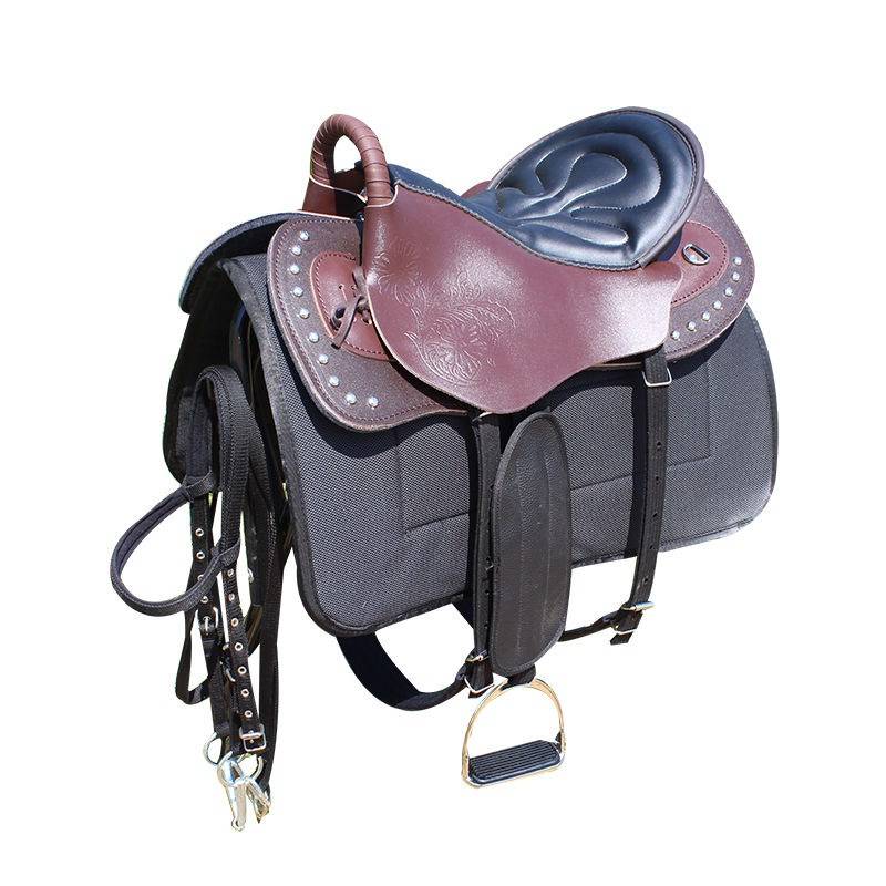 New-year special-priced mail for saddles, brand-new horse-skin travelers, short-sized saddles, horse-skins