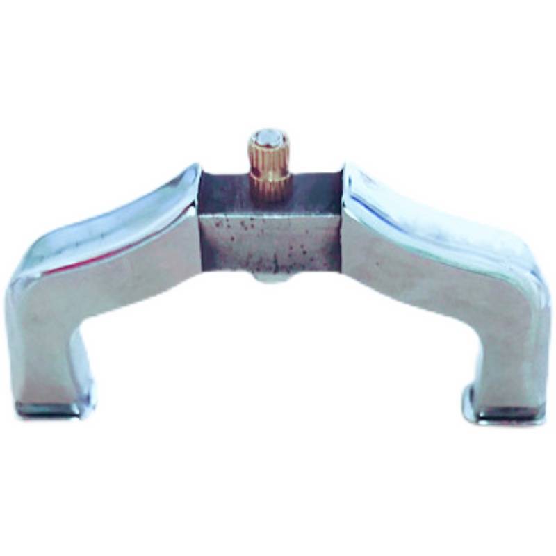 440 stainless steel square head straight water tiger slingshot split bow head oblique head Huai type outdoor competitive bullet rack