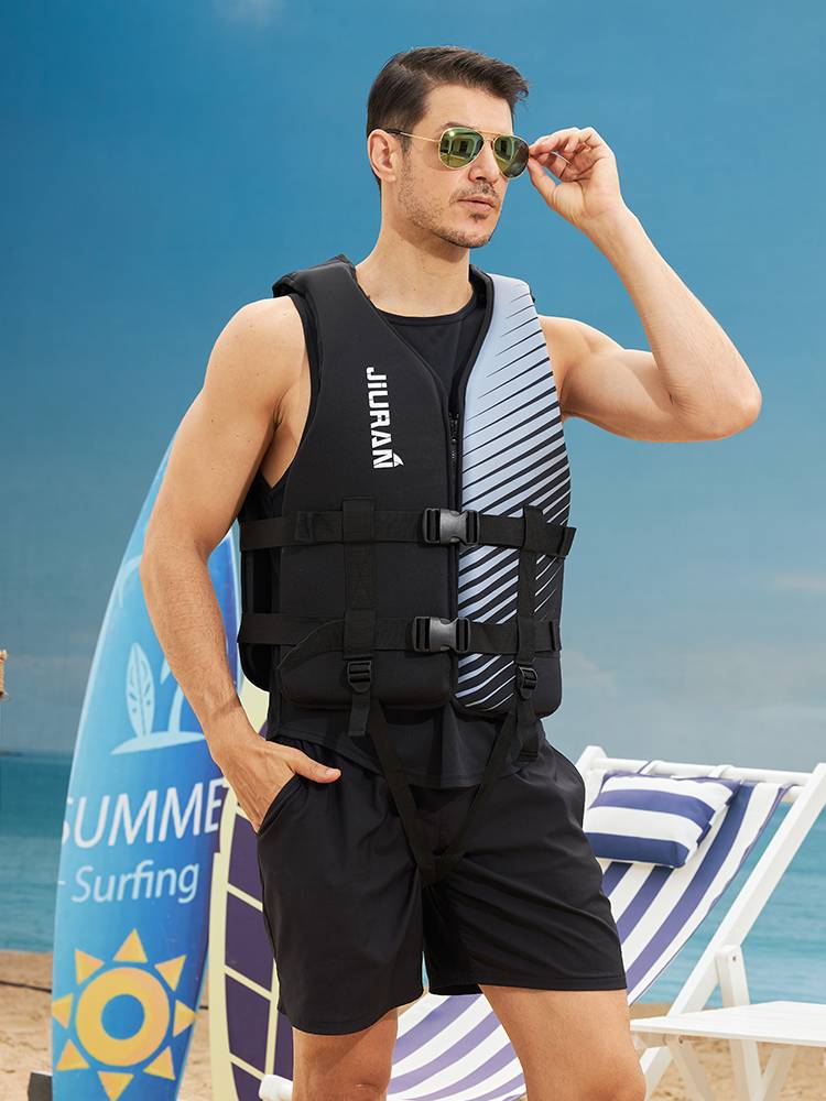 Adult shipwater rescue, light Korean version of fashion rock fishing vest, honey -belt invisible portable life jacket