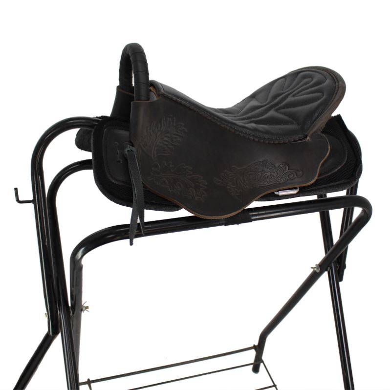 Black pony saddle + skin full