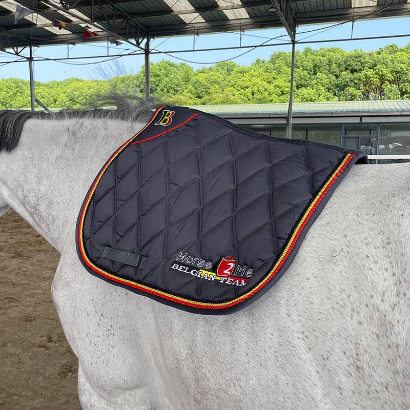 Horse2me Belgian national team obstacle saddle cushion cushion cushion pad pattiole sports horse products