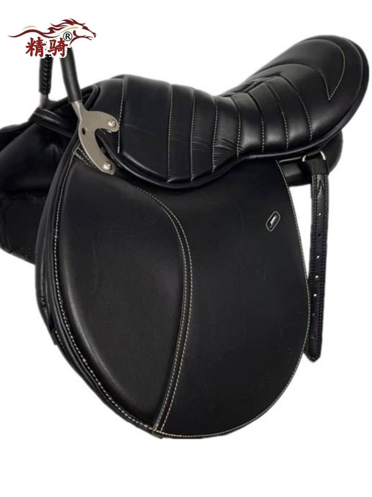 New product 2024 saddlezi full set of horseshomo super fiber coach comprehensive saddle size dwarf saddle, fine riding supplies