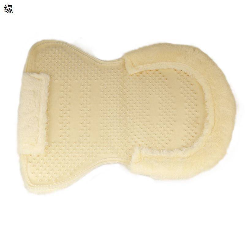 Cavassion simulation wool silicon glue binding pad equestrian shock -absorbing saddle cushion Rockma horses 8210014