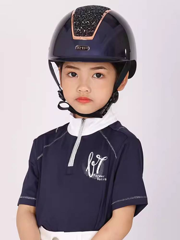RIF Equestrian helmet riding hat Children's equestrian helmet adult equestrian disorder CE certification can be adjusted