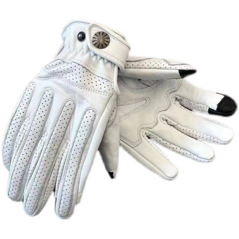 Uglybros ugly brothers glove sheepskin soft touch screen Harley Indian cycling full finger punching gloves breathable