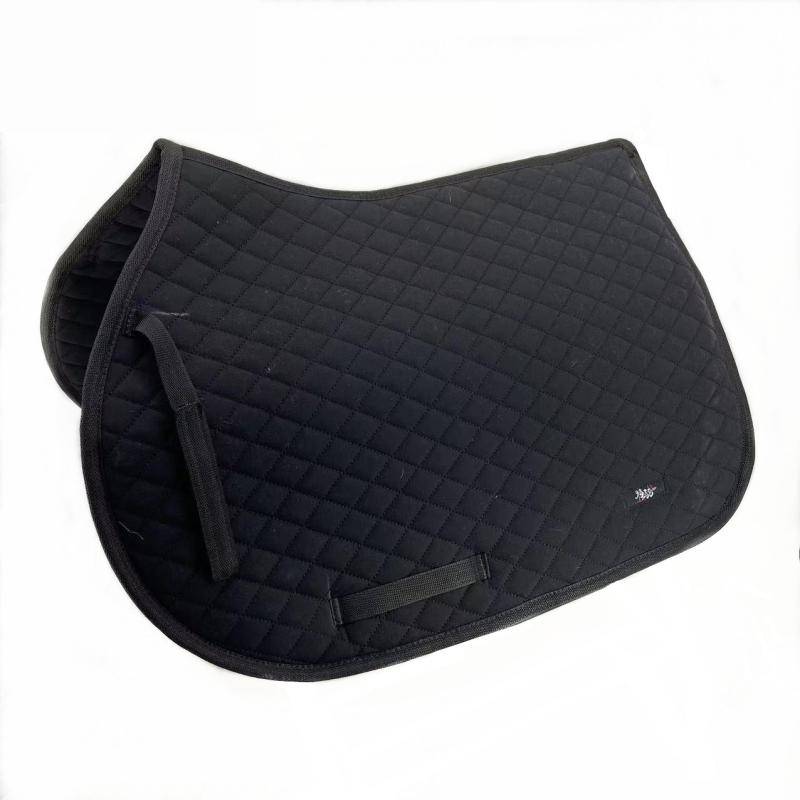 Combined saddle mat black