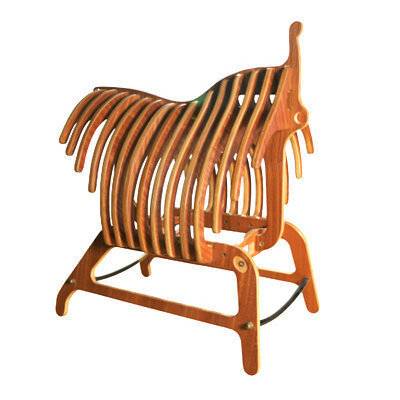 Wooden keel saddle rack rib saddling weight 100kg shows the high -end saddle frame of the saddle frame durable