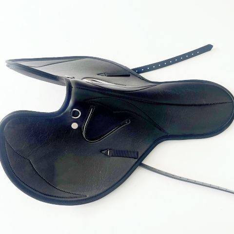 Black saddle