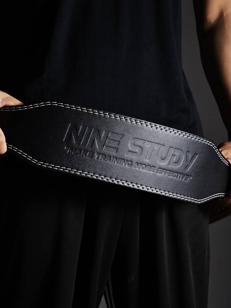 Fitness waistband, waist, fitness squat, squat tadge, cowhide sports waist, waist, waist, men's and women's professional equipment training weightlifting force