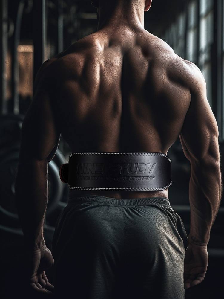 Fitness waistband, waist, fitness squat, squat tadge, cowhide sports waist, waist, waist, men's and women's professional equipment training weightlifting force