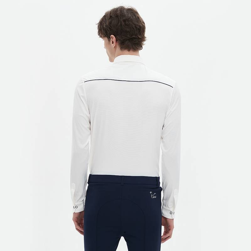 Summer horse riding T -shirt horse riding speed dry knight competition training horse race clothing men's professional equestrian long -sleeved shirt