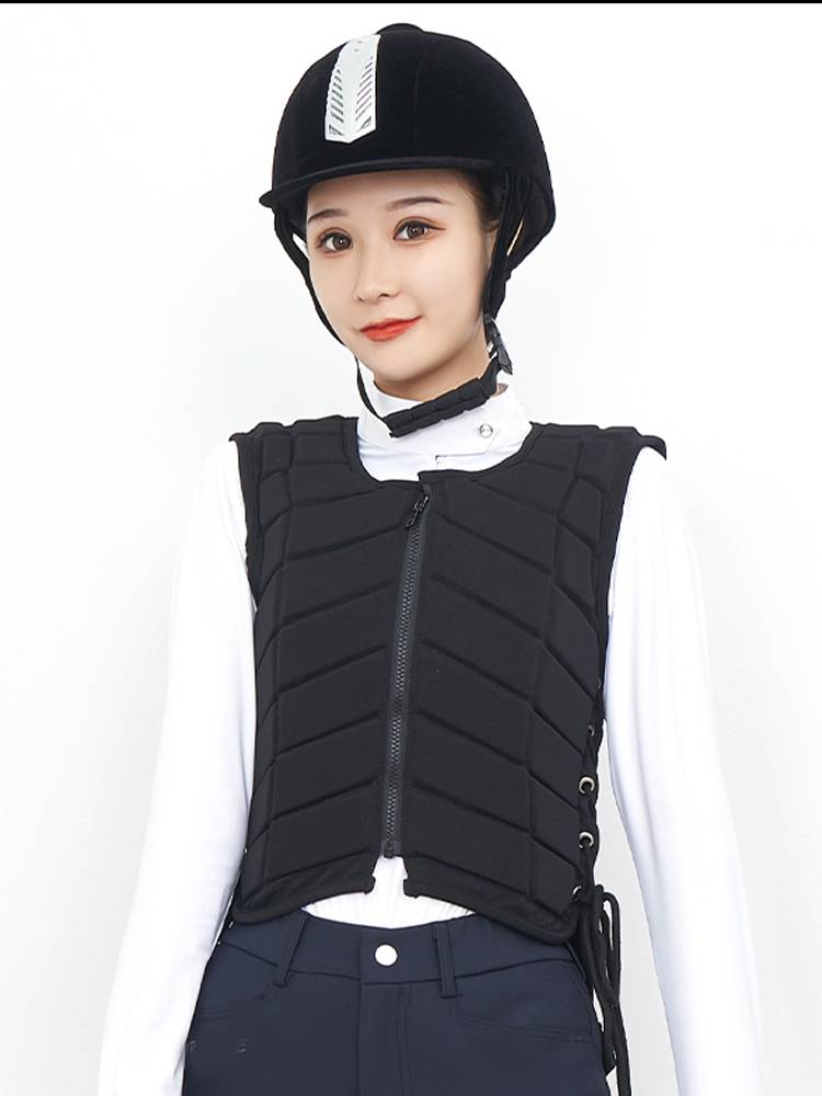 Equestrian helmets for children on horse helmets