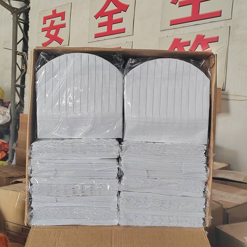 Disposable chef hat thickened men's and women's kitchen work protection hat non -woven fabric flat top dome and paper hat adjustment