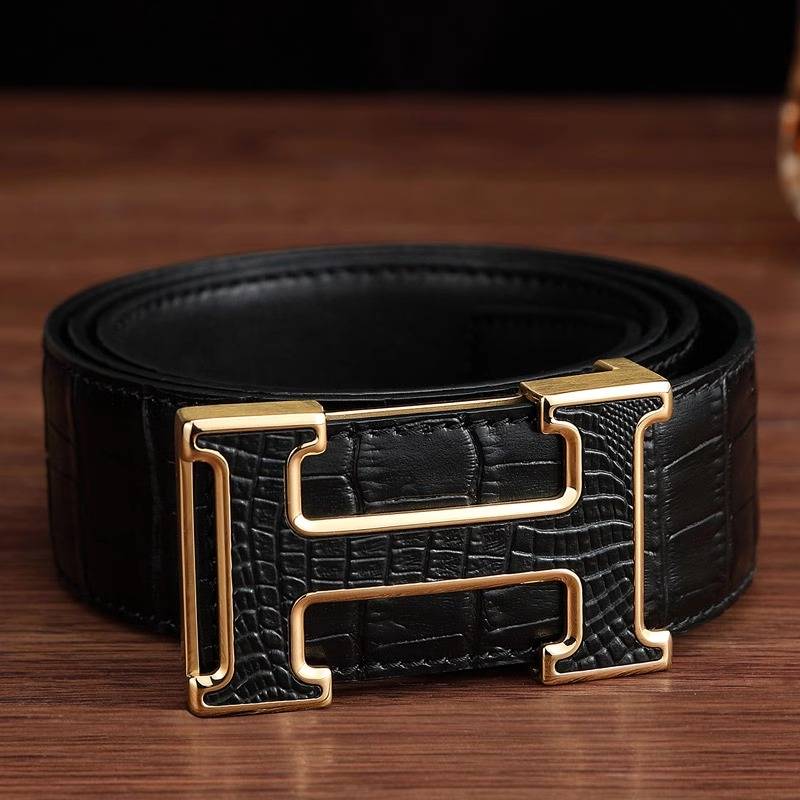 Gold + Black Crocodile