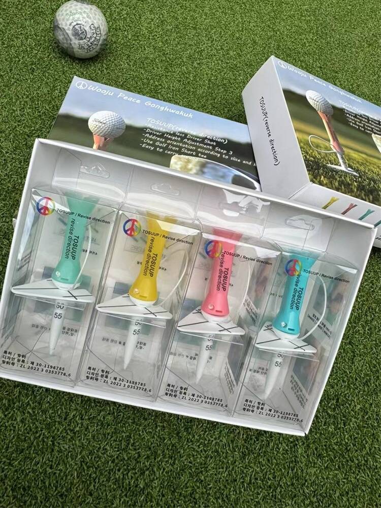 TOSUUP new golf Tee multifunctional direction Tee limited sequenting wood Tee long T adjustable height