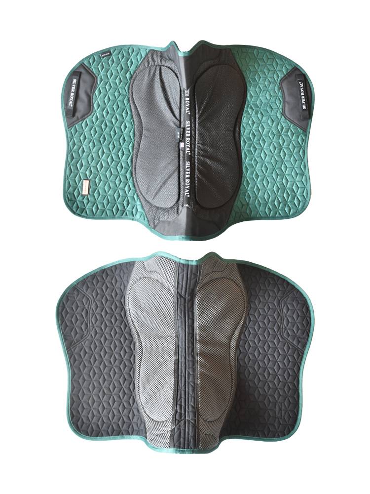Silver Royal Endurance Sweat Salmonic Salmonic Cushion Equestrian Cushion Cushion Equelal Patscar Anti -Slip -Swiping British Saddle