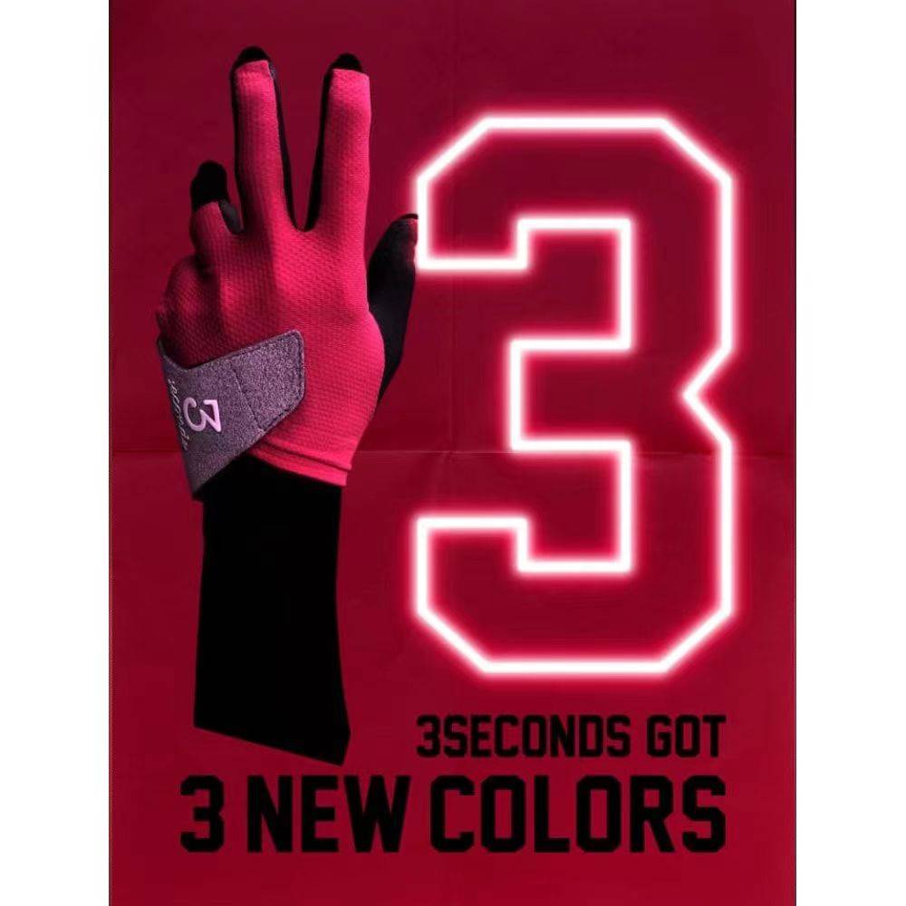 Japan imported three seconds gloves 3secends gloves high -end gloves Snooker Eight Billiard accessories accessories accessories accessories