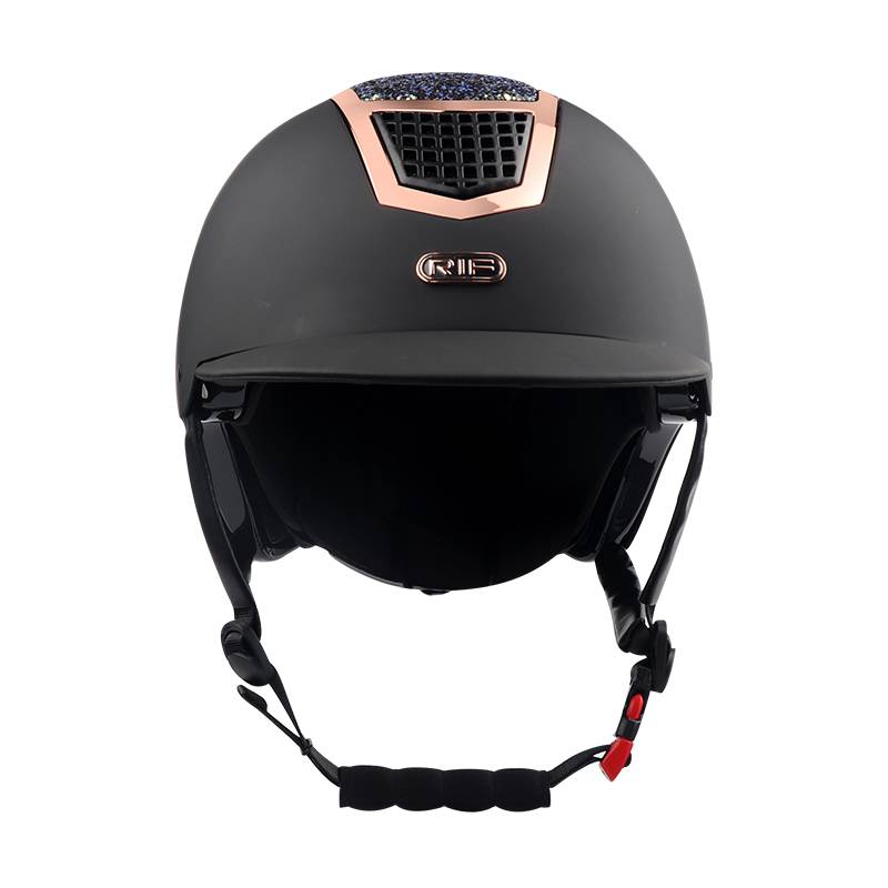 RIF Children's Equestrian helmet women's shock -reduced collision -proof equestrian equipment comfortable adjustment riding hat female super light breathable