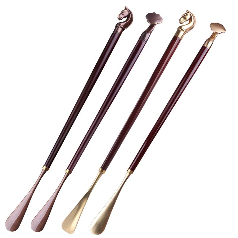 JRON brass shoe long shoe pull -up shoe -pull -outbon shoe bumper bumper brass shoe pull outbuilding gift metal shoe pull