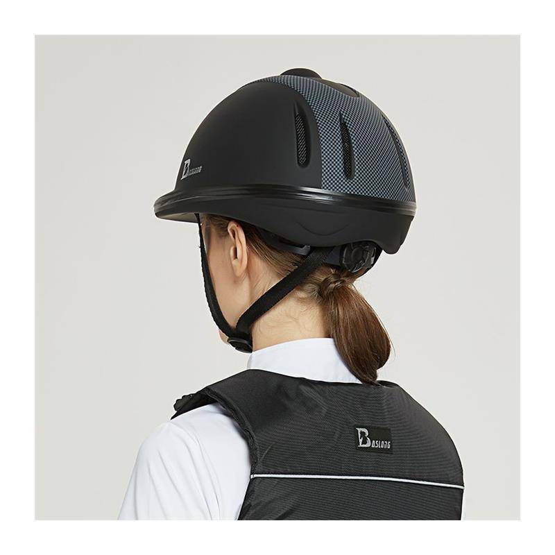 Eight -foot dragon equestrian helmet men's and women's equestrian hat spring and summer knight riding equipment breathable sweat absorption horses products