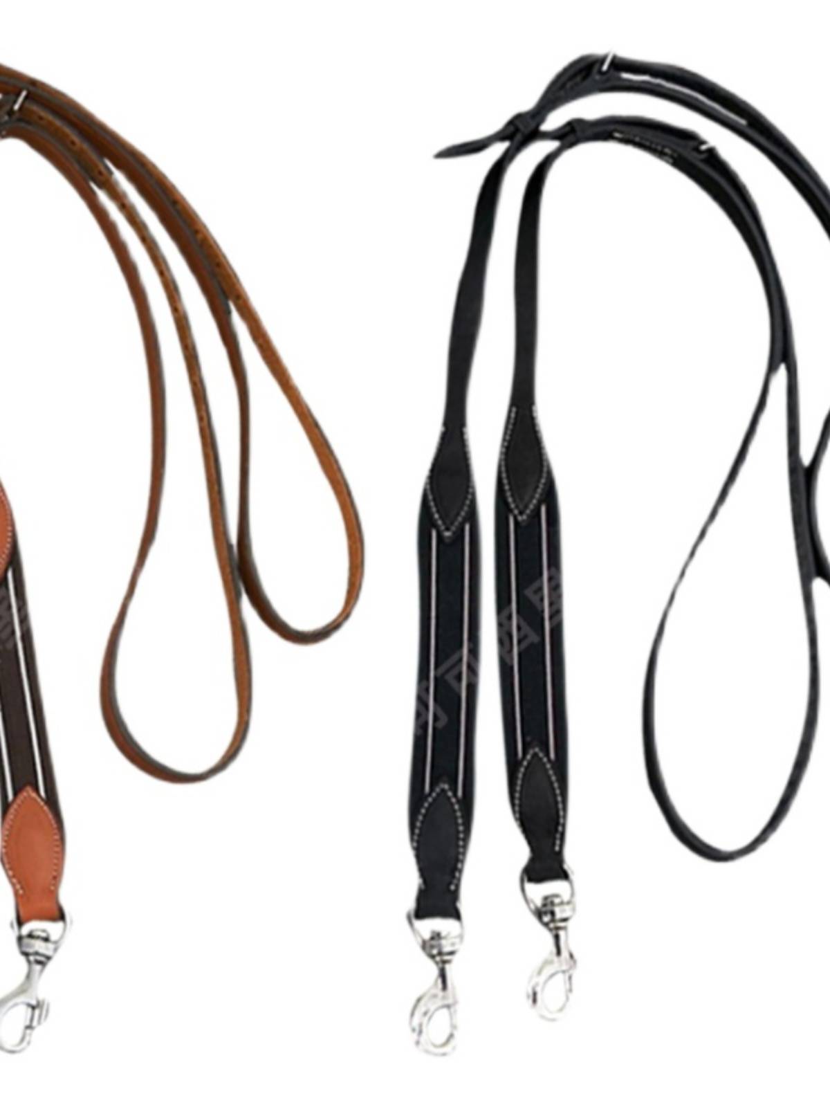 Side horse reins tampered horse rein rope side reins auxiliary reins, cowhide material, wear -resistant adjustment, horses horses horses horses,