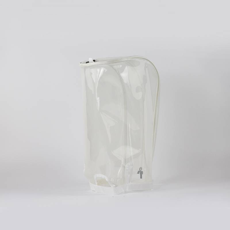 ADULT - TRANSPARENT WHITE TPU (WEAVE + STICKER)