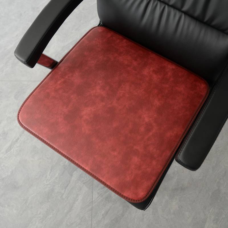 Office cushion waterproof chair cushion leather boss chair cushion cubes -proof skaters to use students dining chair cushions for four seasons