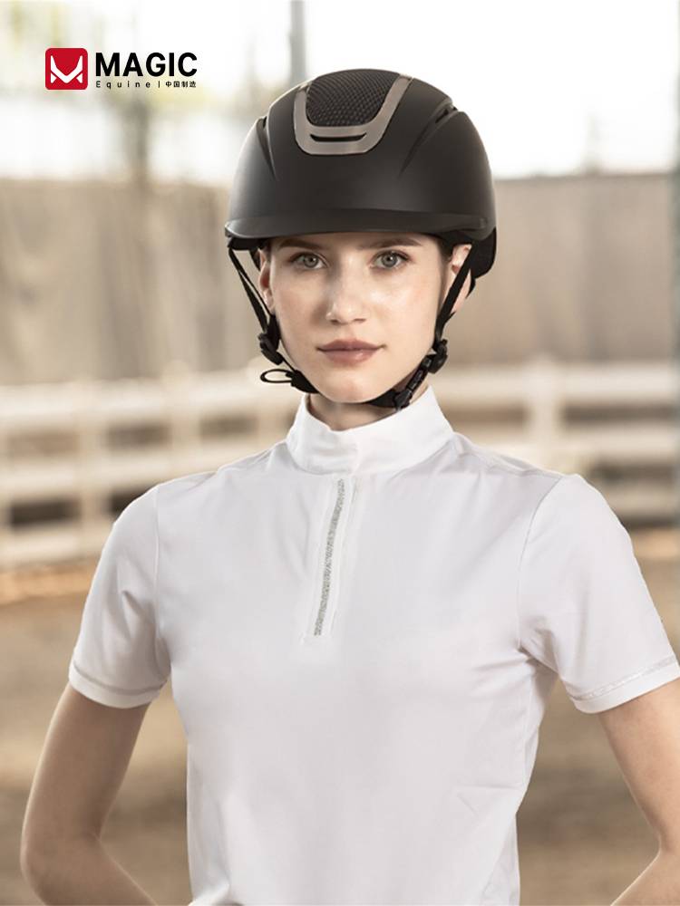 ME's new professional equestrian helmet anti -impact upgraded air -breathability equestrian hat