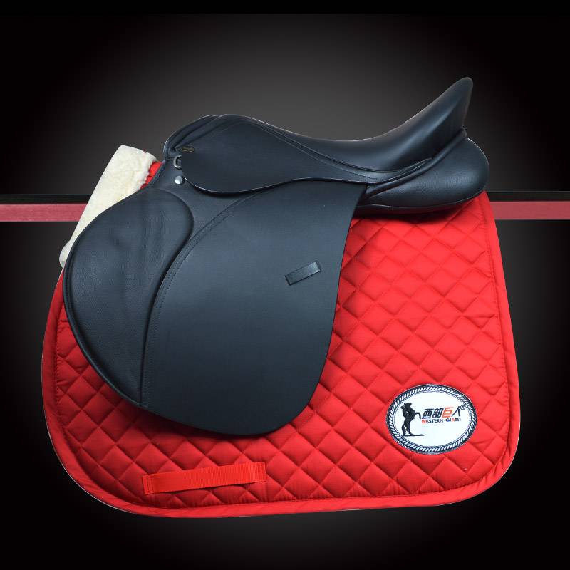 Class British Equestrian Saddle Cushion Sweat Drotter Founded Thickening Saddle Cushion Small Founded Cotton Cotton
