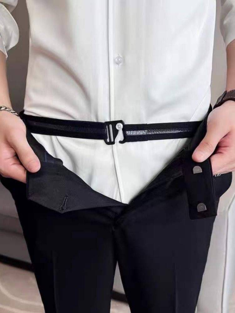 Men's shirt non -slip shirt anti -slip artifact women's business suit fixed restraint band can regulate elastic belt