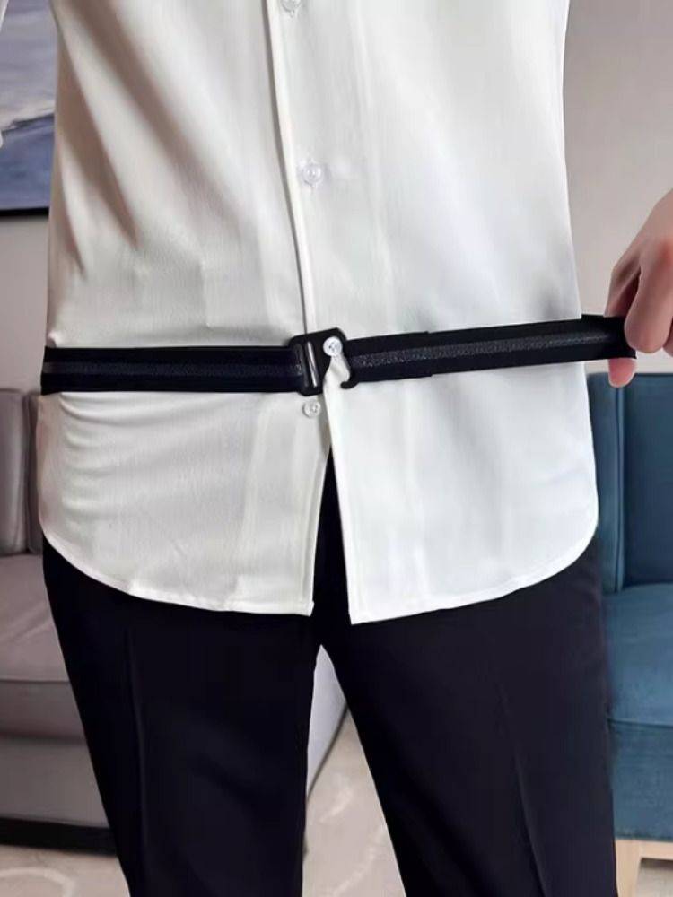 Men's shirt non -slip shirt anti -slip artifact women's business suit fixed restraint band can regulate elastic belt