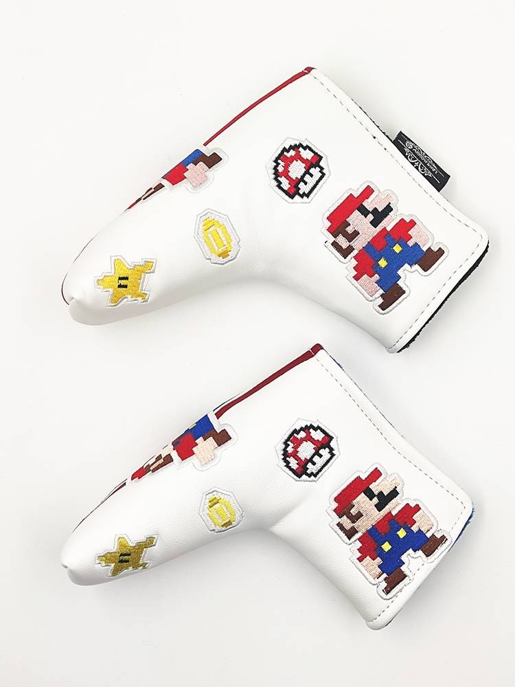 Q Mario Golf Pushing Rod Cup Magnetic Suffering Classic Game One Word Founded Exquisite Embroide