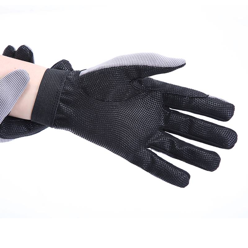 New product equestrian gloves silicon glue riding glove men's non -slip wear -resistant riding gloves Summer riding glove women