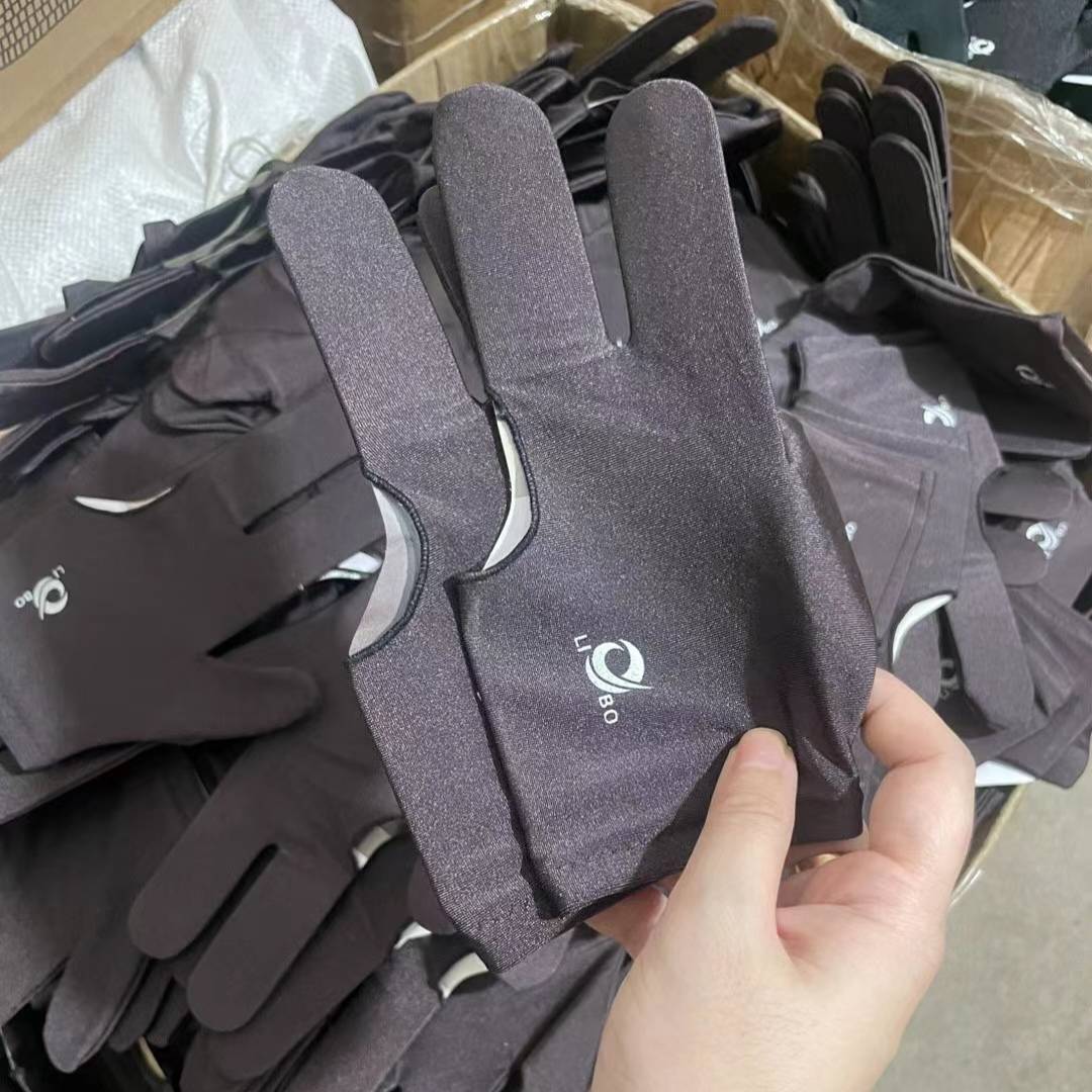 Genuine Libo Gloves Lai Lili Billiards Sanshu Gloves Member Public Black Gloves Tableball Hall Public Usage