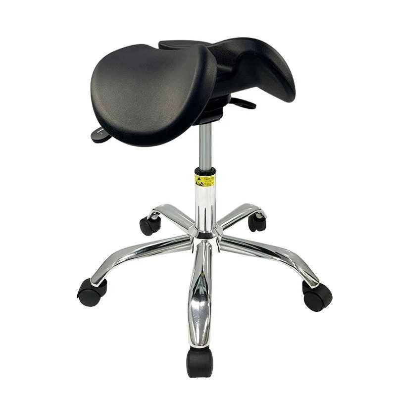 Salima saddle chair, ergonomic dentist, horse chair double bench, back to back