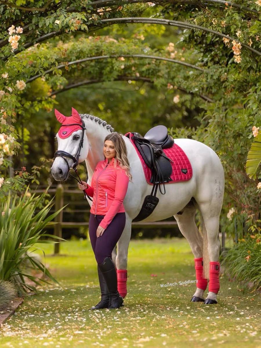 Imported Lemieux sweat drawer saddling cushion/Malta/horse -legged leg protection racecar horse horses