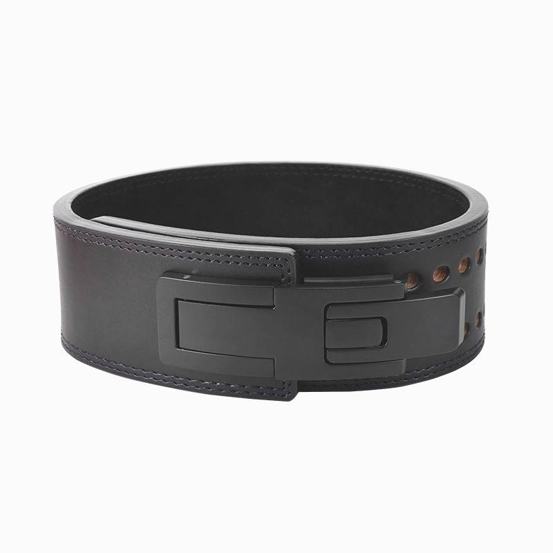 Power raising the belt buckle -type fitness exercise squat tadge professional -grade kraft heavy men's lever leverage buckle leather health