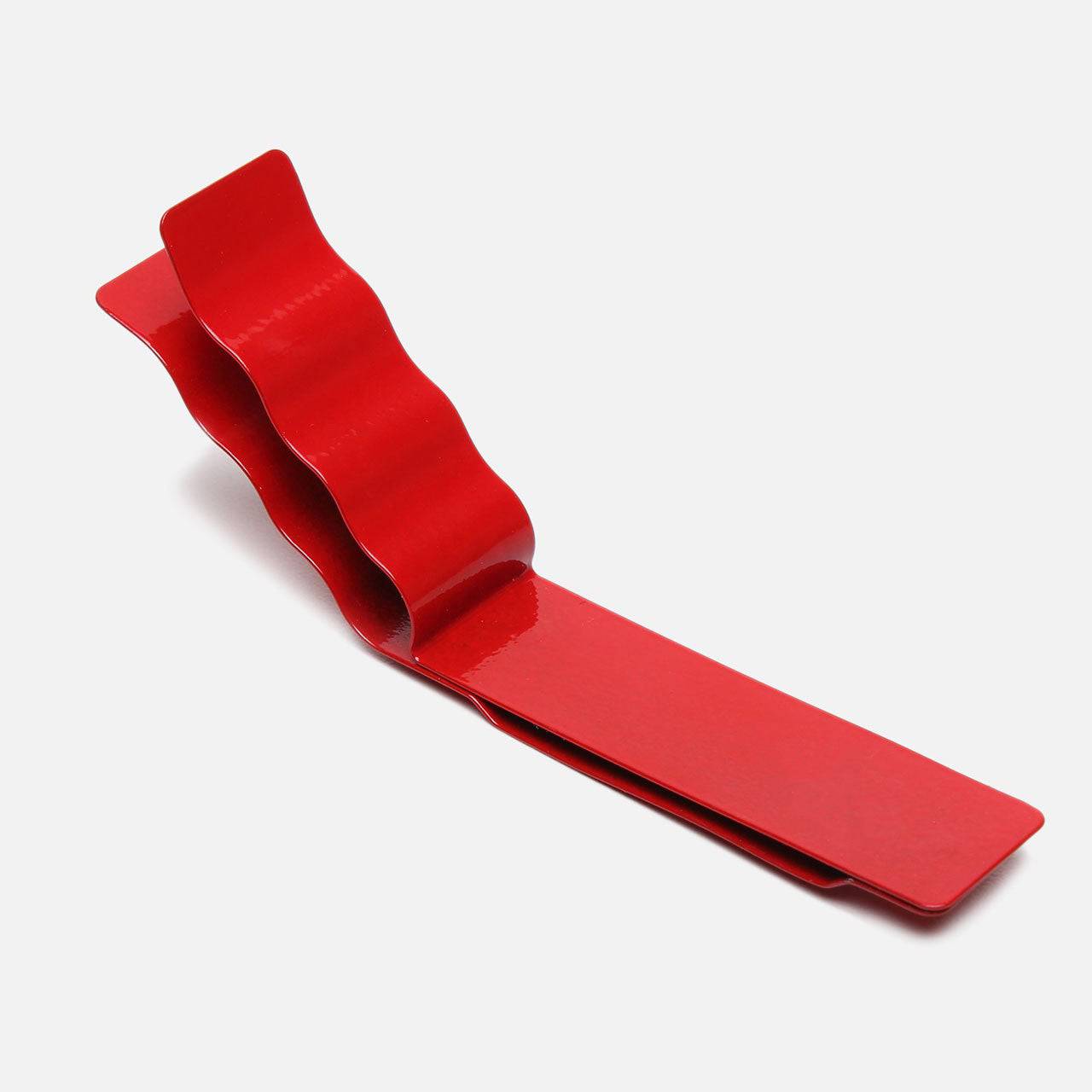 METAL CIGAR STUPENDANT V-SHAPED CIGARETTE CLIPS STRONG MAGNETIC RED