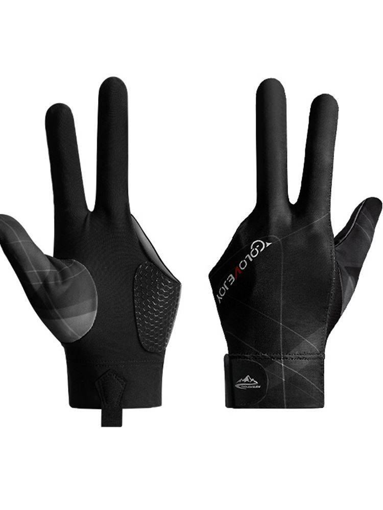 Billiards gloves three -finger gloves Left and right hand -to -hand play room Senior Snooker equipment special billiard products hand