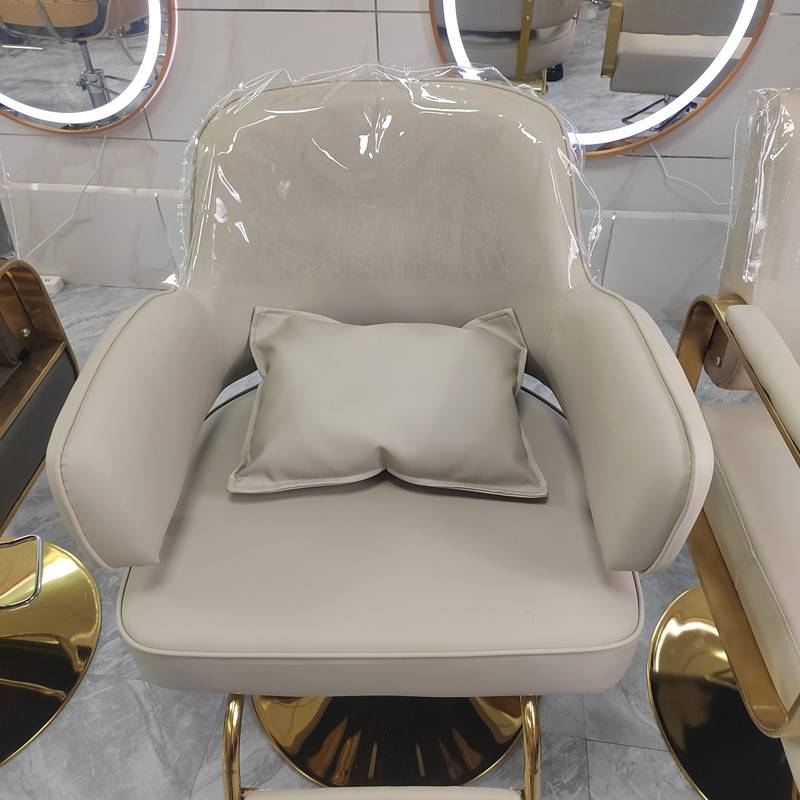 Barcard chair hood nail chair hood hair salon, hot stain chair transparent protective hairdressing chair cover
