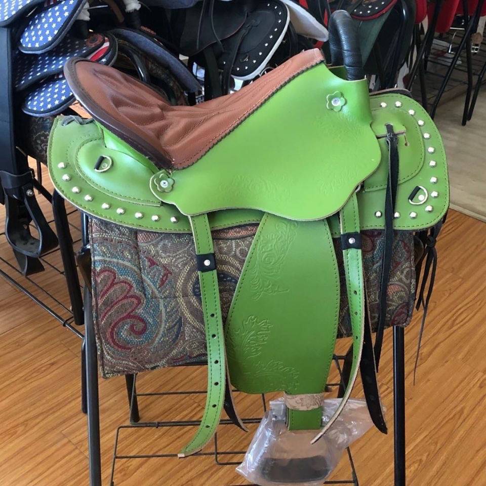 Special offer saddles full set of cowhide western carved saddling saddling big saddle tourists ride the saddle
