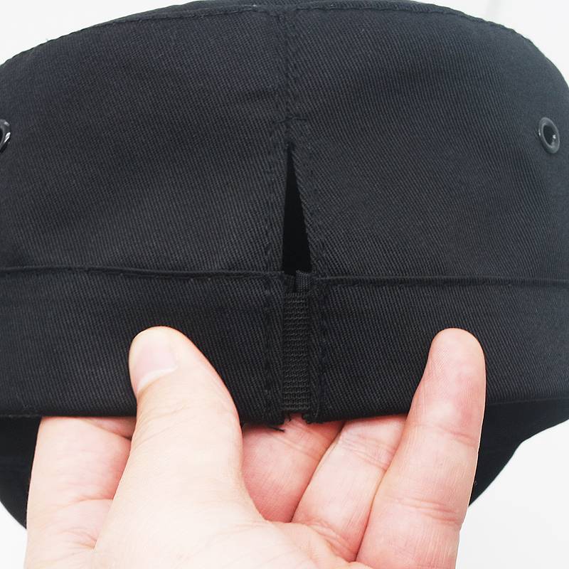 Security training hat, commuting cap, summer net hats, hidden cyan hats, hidden blue spring and autumn training cap service cap