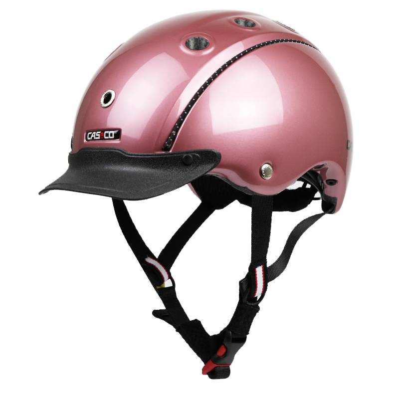 German Casco Equestrian helmet Bordeaux Red Children's Horse Riding Helmet Comfortable and Permanent Safety Knight Equipment