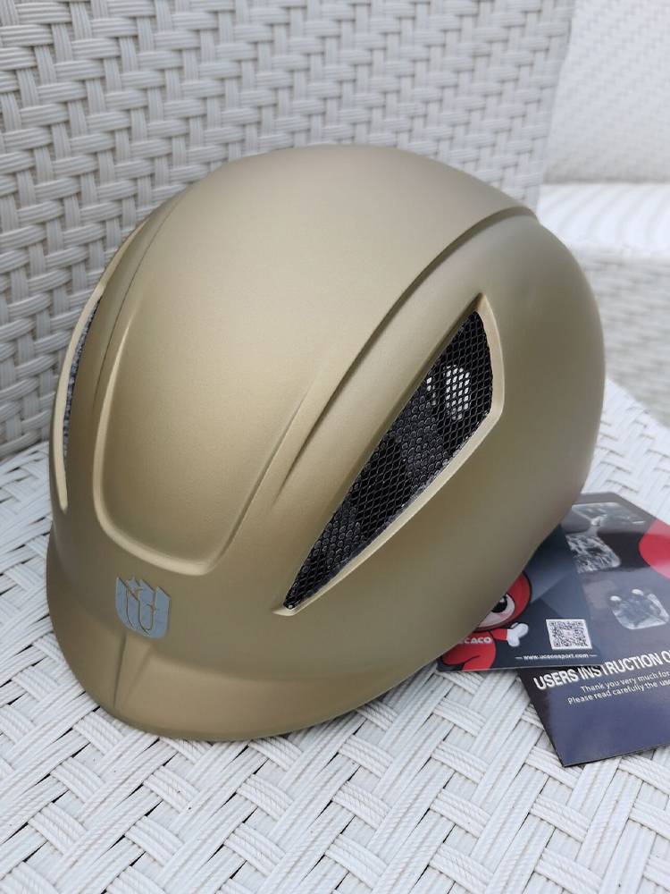 UCACO Summer Children's Horse Riding helmet Equestrian helmet Knight Hat Super Light Adjustable Equestnic Horse Riding Equipment