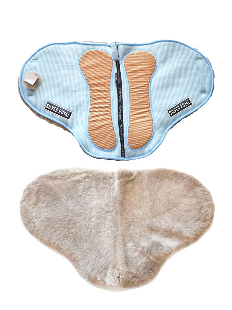 Silverroyal Endurance Sweat Classic Cushion Saddle Sadfords Anti -Slip -resistant Paddown Wool Knothes Padma Patlord Equestrian