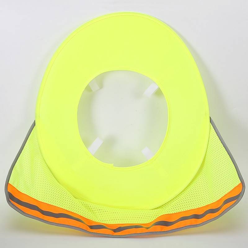 Safety cap shades (fluorescent yellow-iron-iron-net)